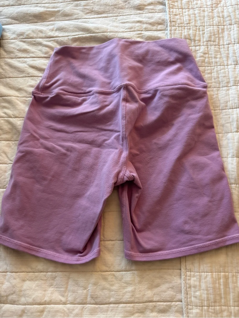 ALO Yoga Purple High-Rise Bike Shorts